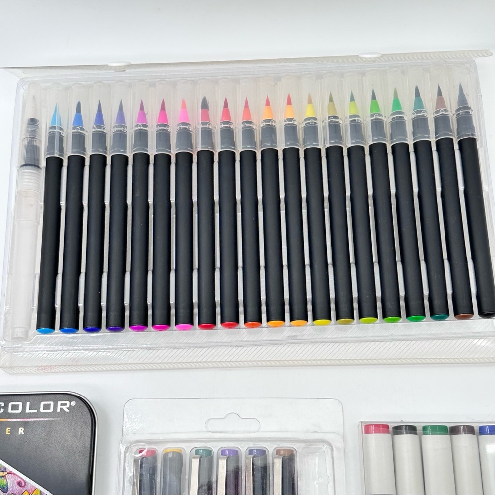Colored Pencils and Watercolor Art Supplies Bundle Set - Picture 5 of 15